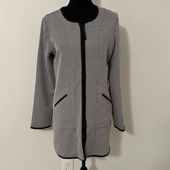 Max Studio zip up long jacket - Picture 1 of 6